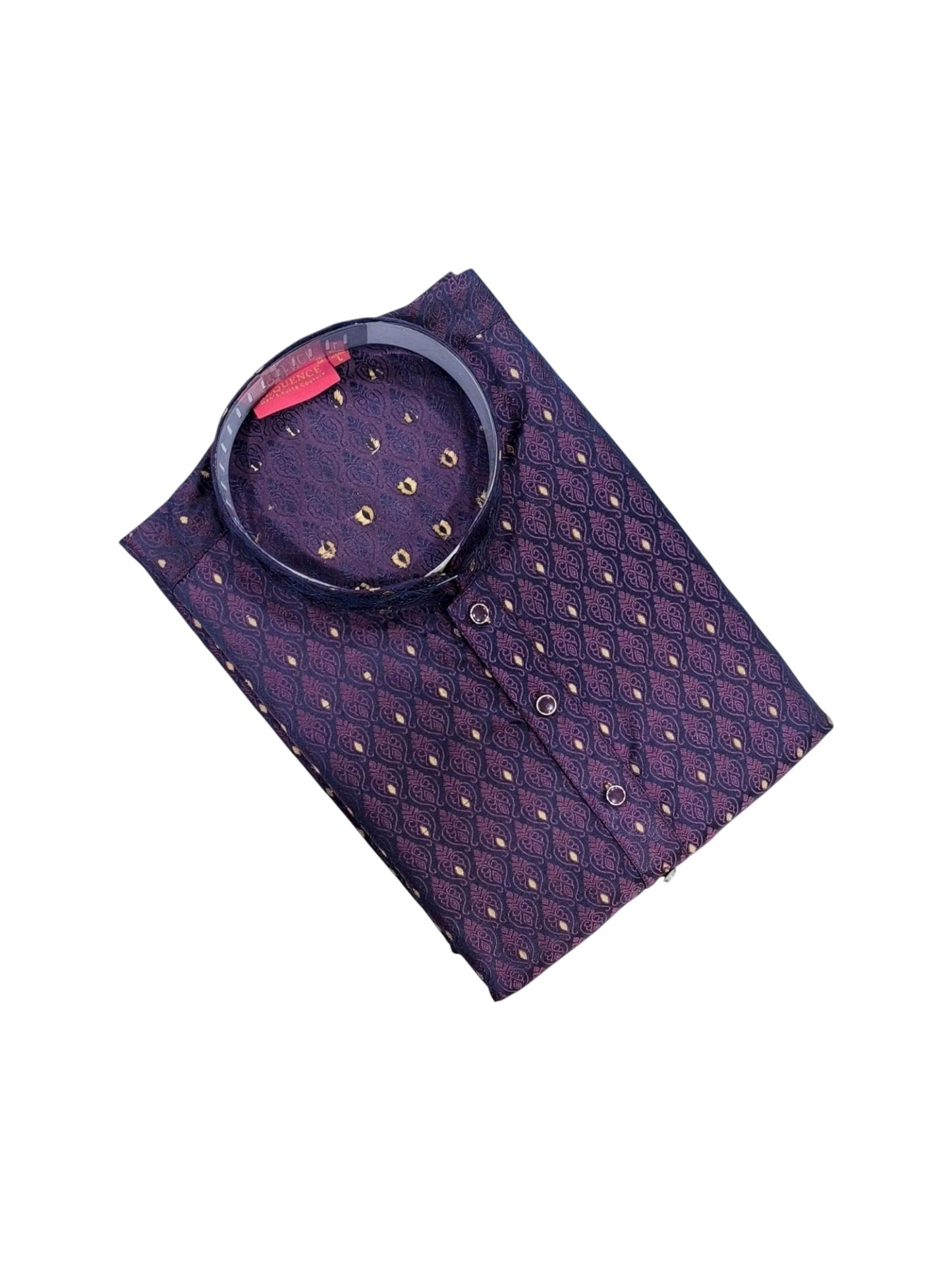 Onion Color Traditional Men's Kurta Pajama Set– Cultural Wear for Men