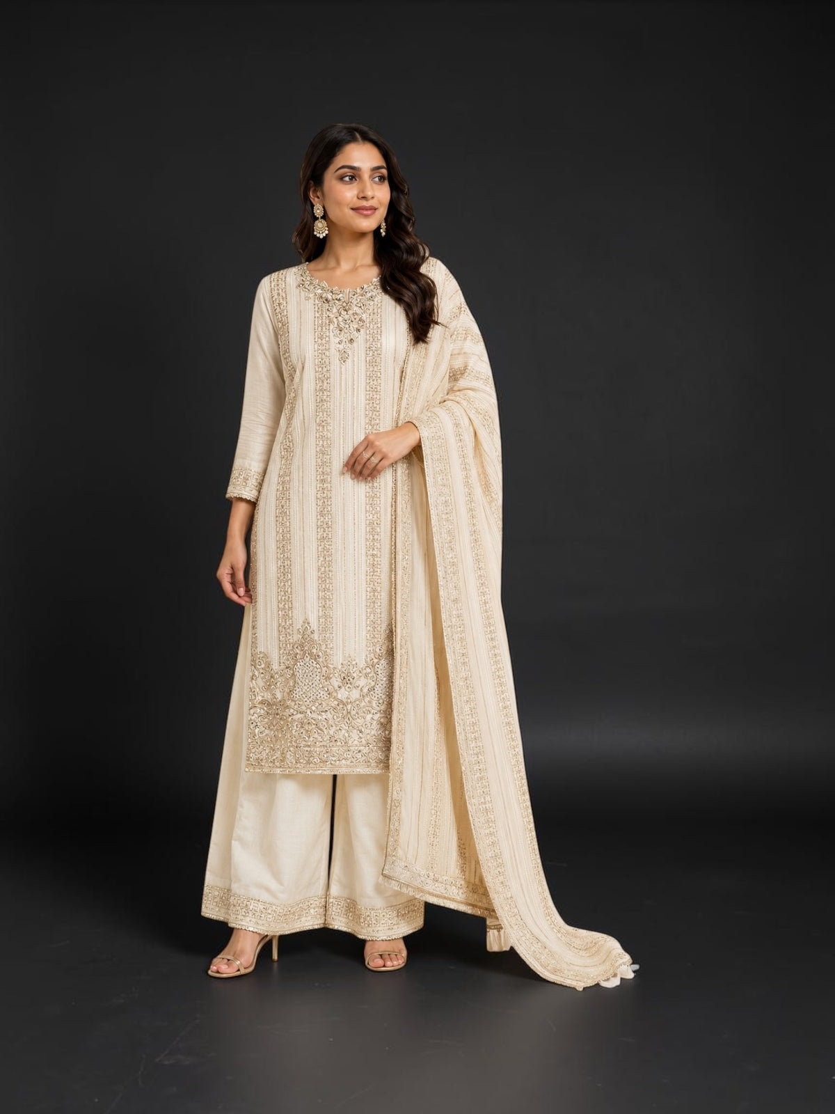 Traditional Designer Salwar Kameez Suit,Cultural Wear for Women,D 5422