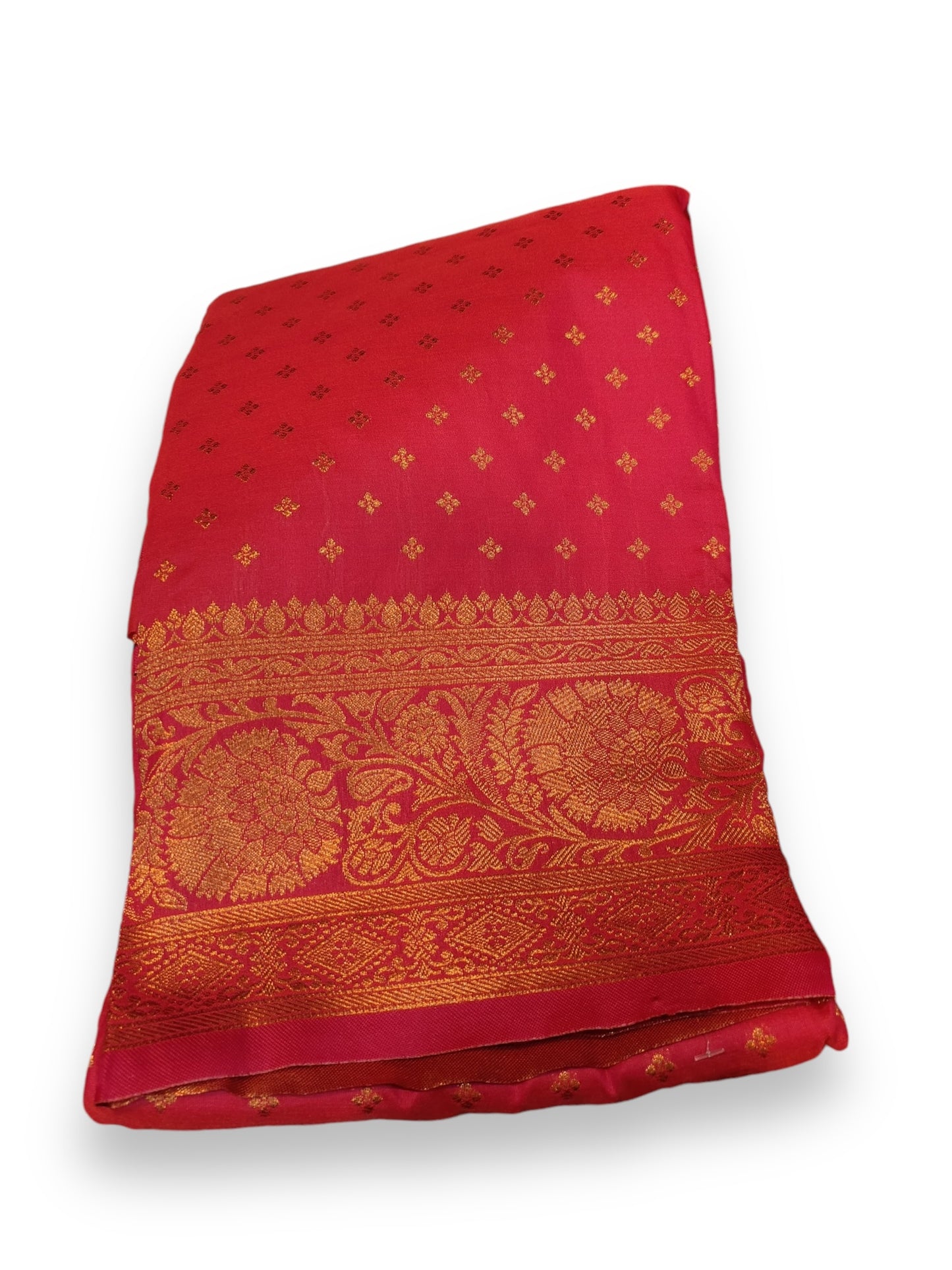 Traditional Copper Jari Katan Silk Saree For Ethnic Look - 06