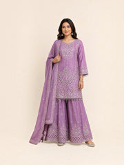 Shimar Russian Plazo Dress, Cultural Wear for Women