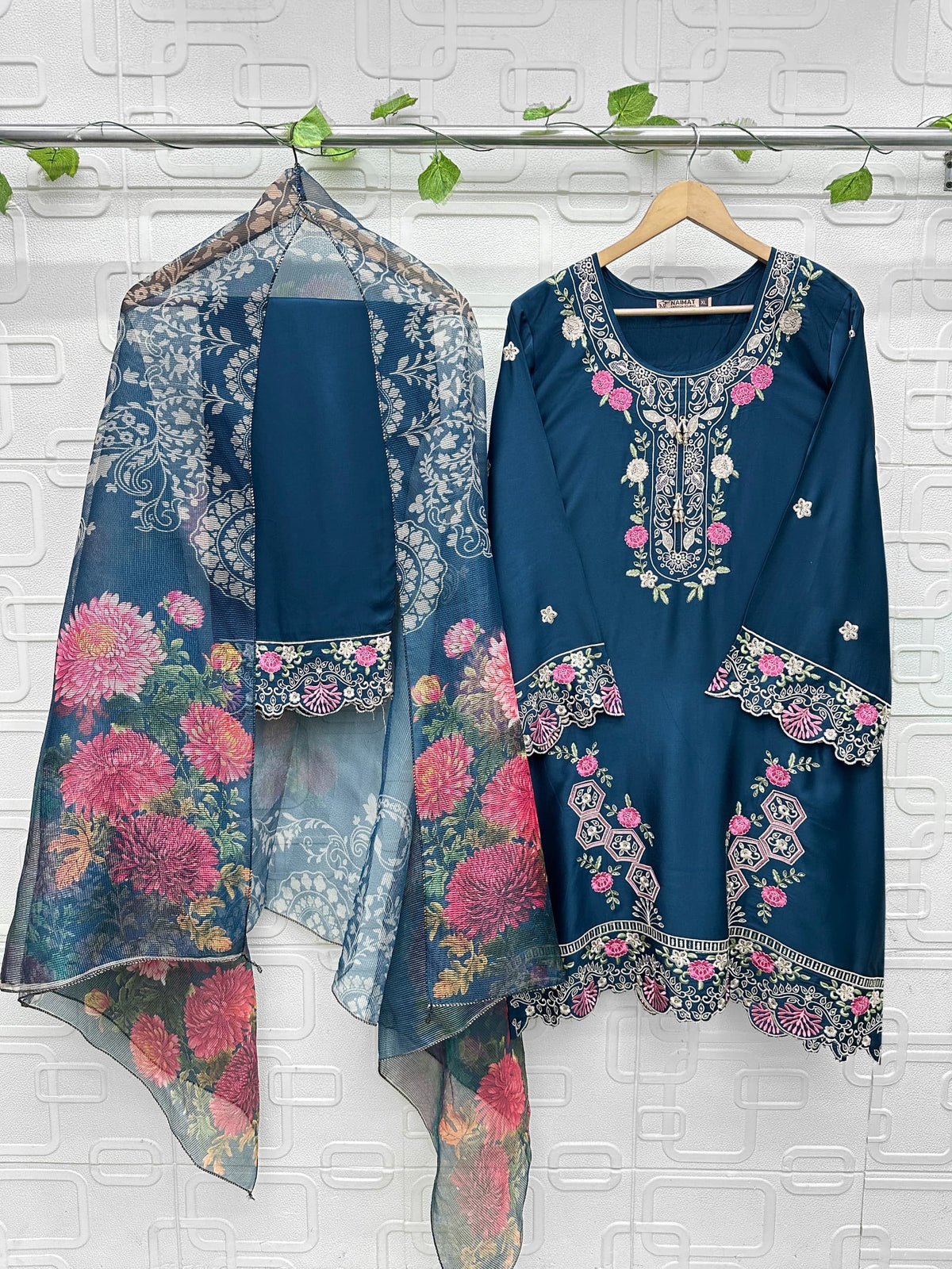 Heavy Gajji Satin Salwar Kameez, Cultural Wear for Women