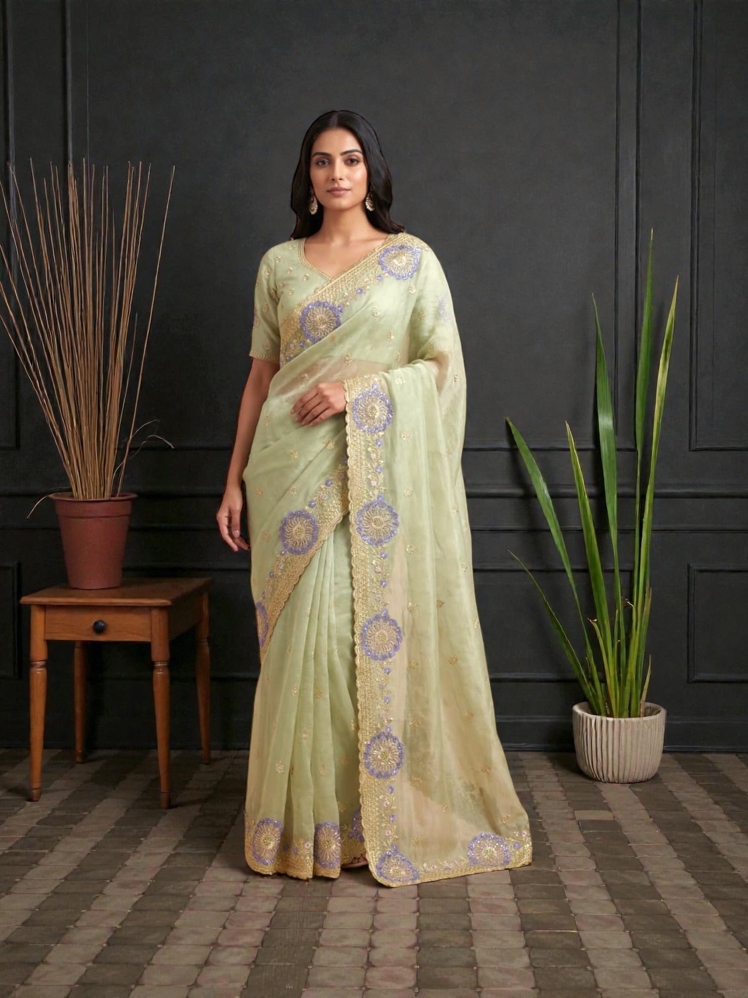 Simmer Traditional Saree, Cultural Wear for Women