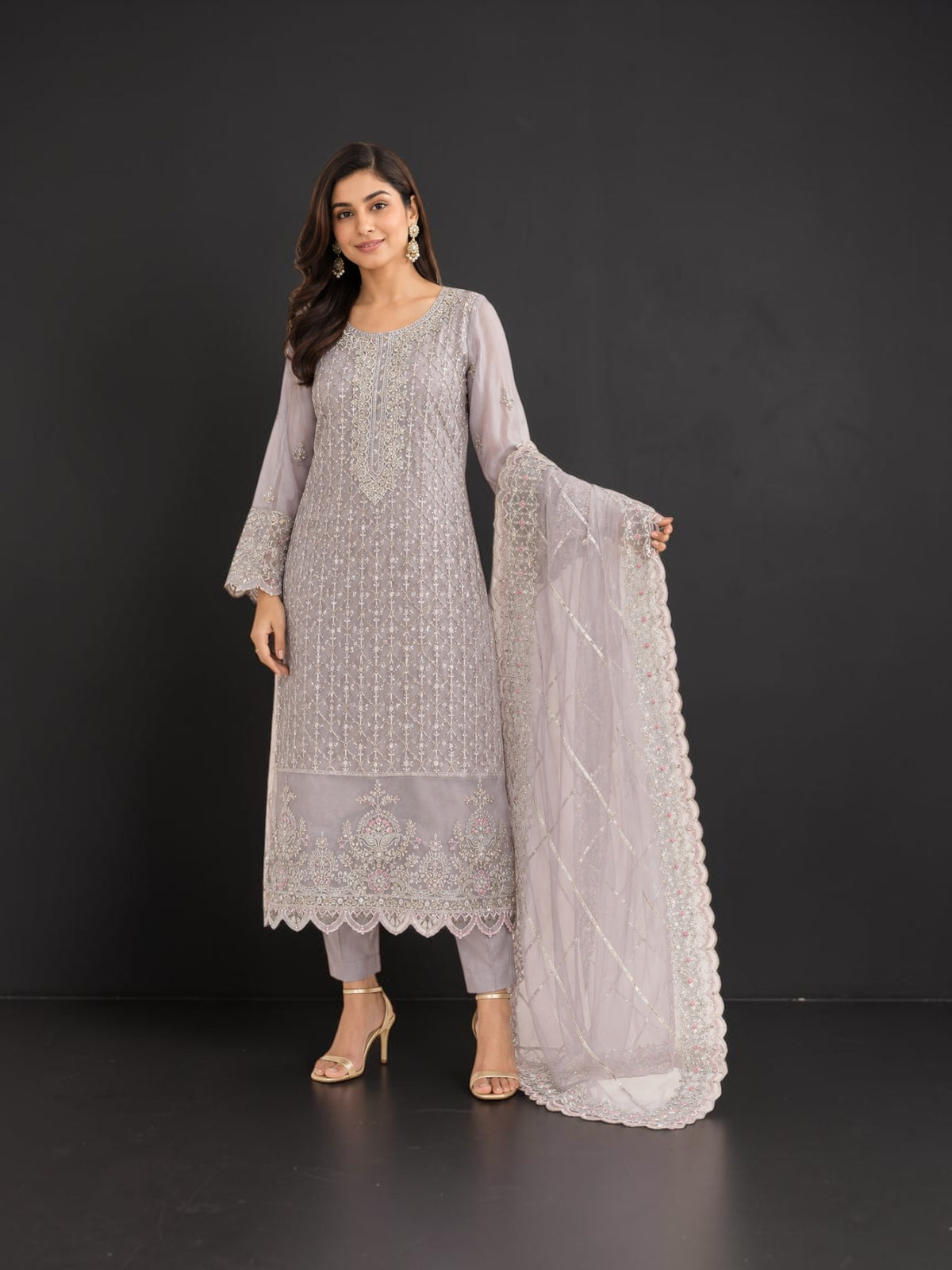 Traditional Designer Salwar Kameez Suit,Cultural Wear for Women,1687