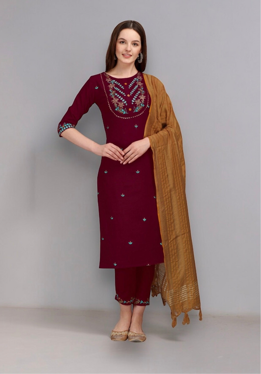 Vredevogel Leena - Contemporary Ethnic Wear Cotton Printed Dress