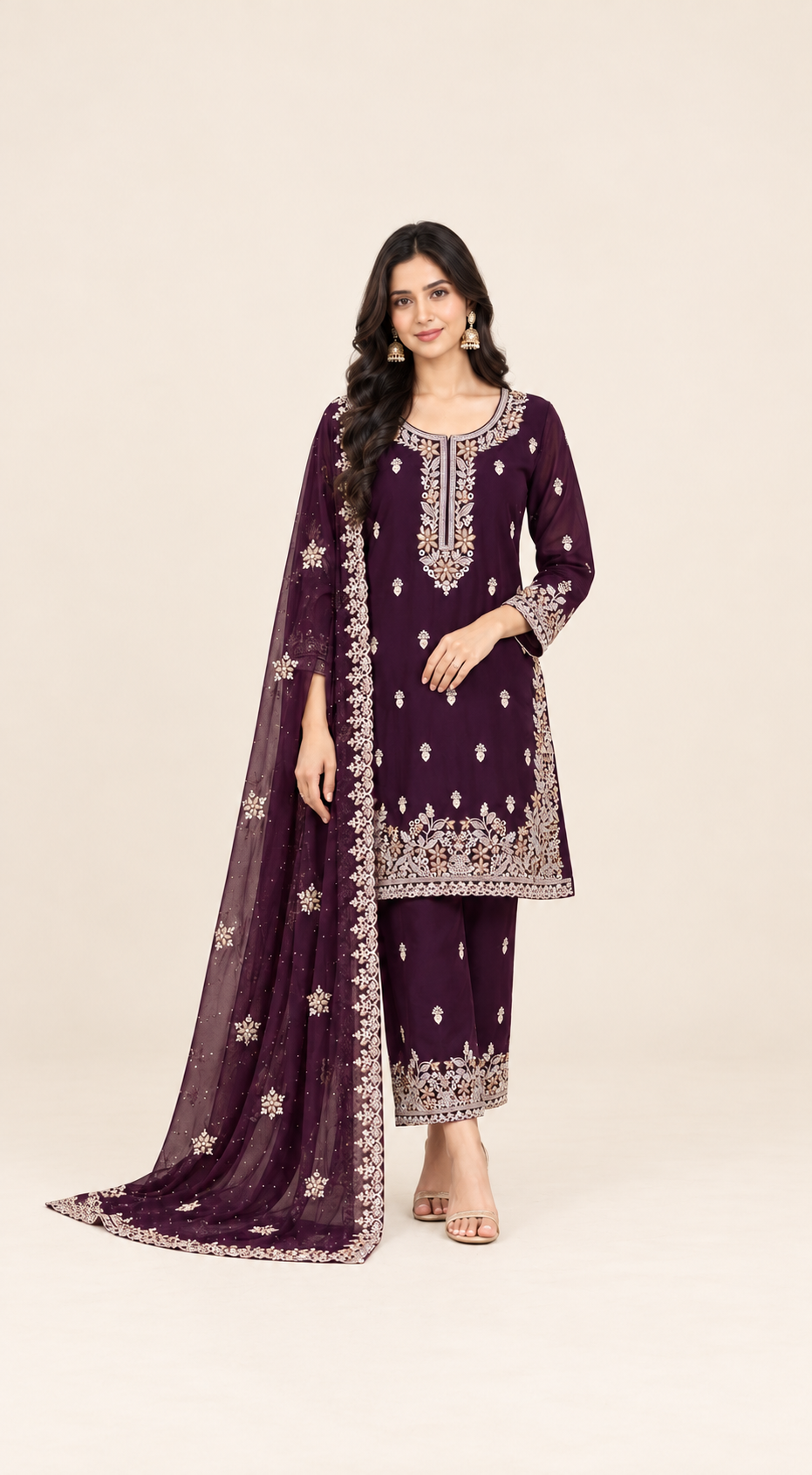 Georgette Designer Salwar Kameez, Cultural Wear for Women