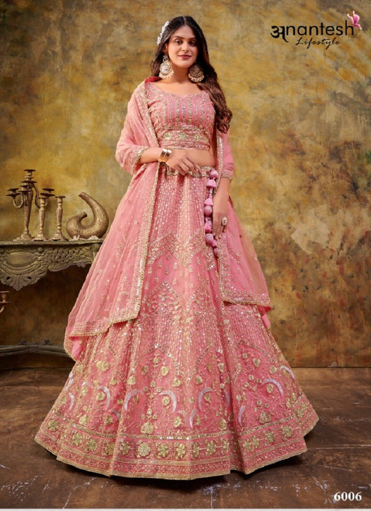 Festive Finesse: Embroidered Lehenga Choli for Parties