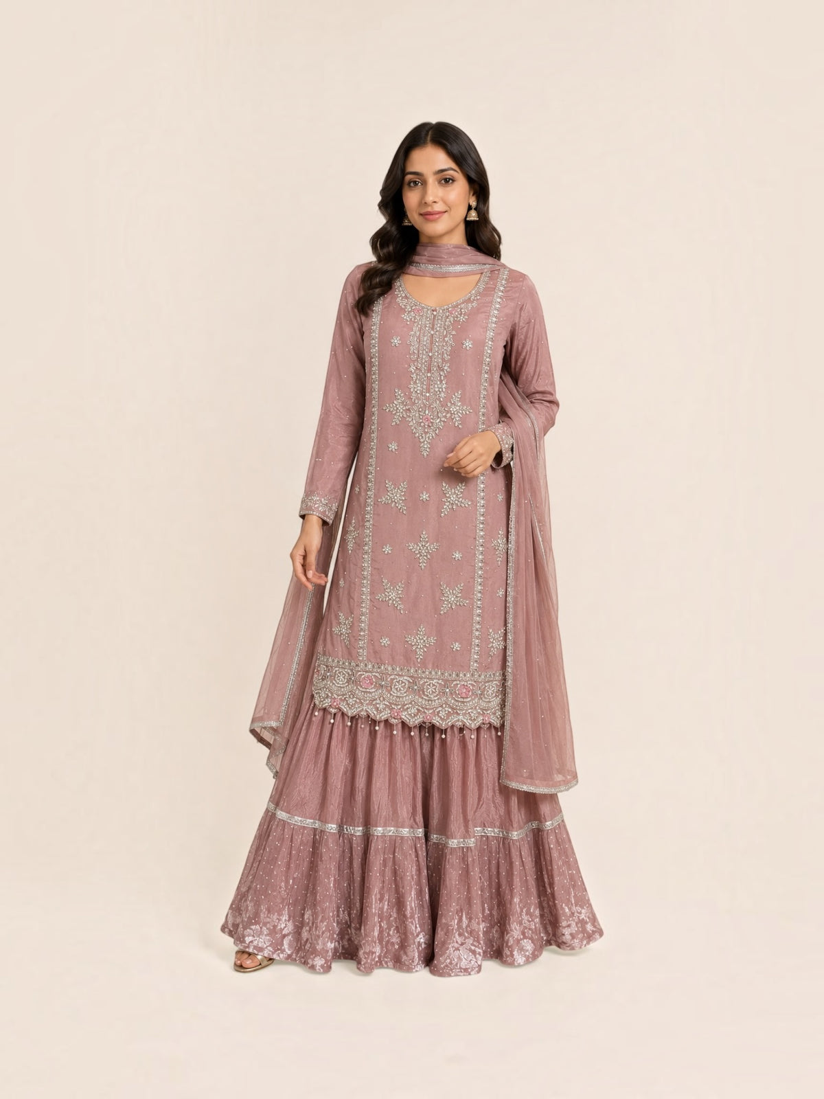 Heavy Work Salwar Kameez, Cultural Wear for Women, Aug28