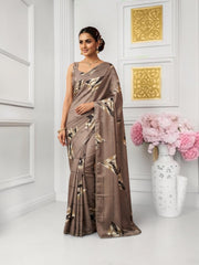 Elegant traditional Saree by Saree Ghor Charlotte featuring intricate designs, perfect for cultural wear for women.