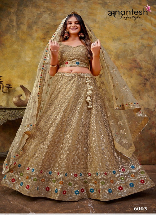 Festive Finesse: Embroidered Lehenga Choli for Parties