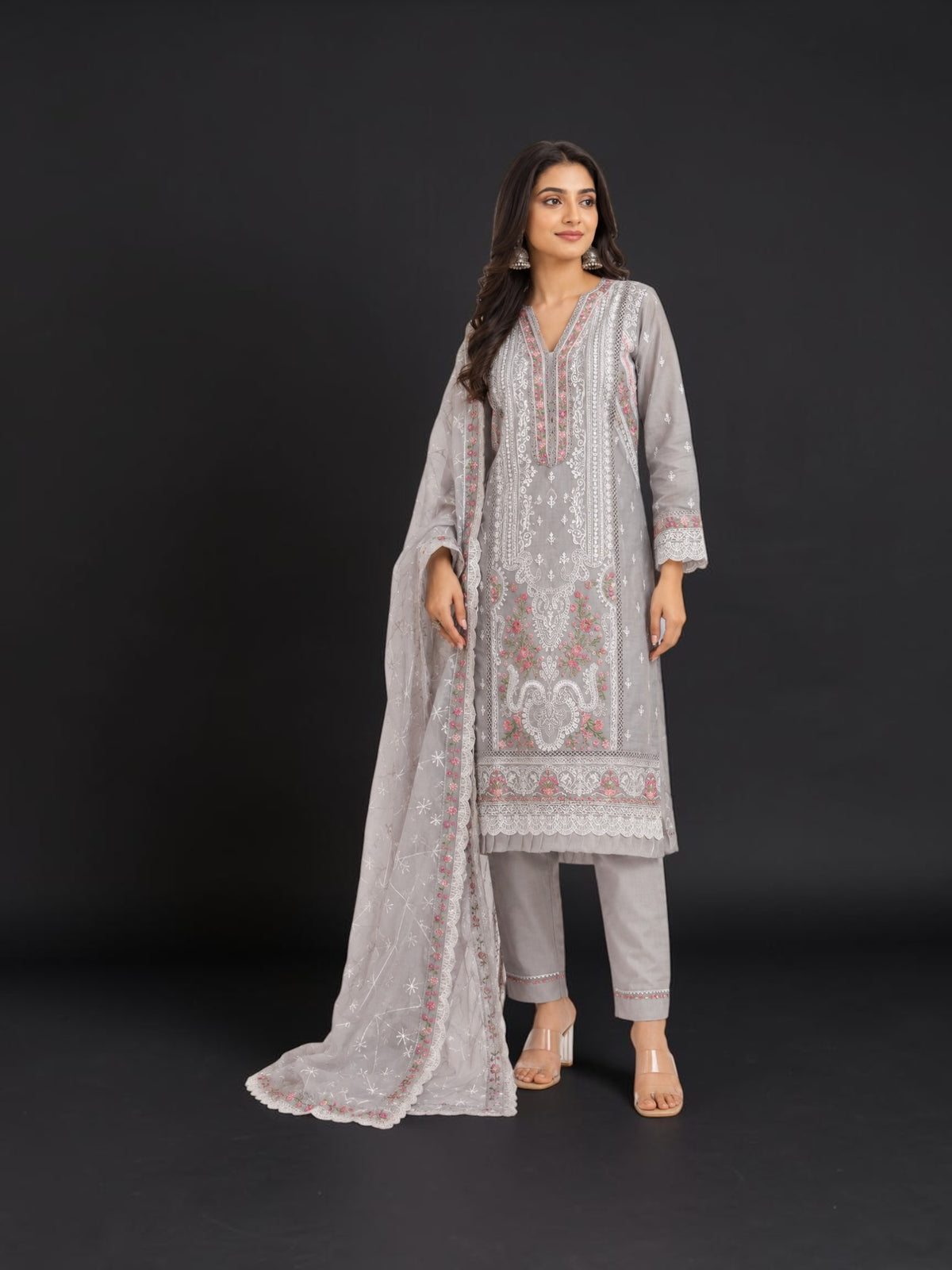 Traditional Designer Salwar Kameez Suit,Cultural Wear for Women, 1756 B
