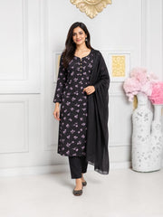 Linen long sleeve Salwar Kameez from Saree Ghor Charlotte, perfect for daily wear, featuring traditional design and comfortable fit.