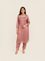 Pink Color, Traditional Designer Salwar Kameez Suit, Cultural Wear for Women, 237