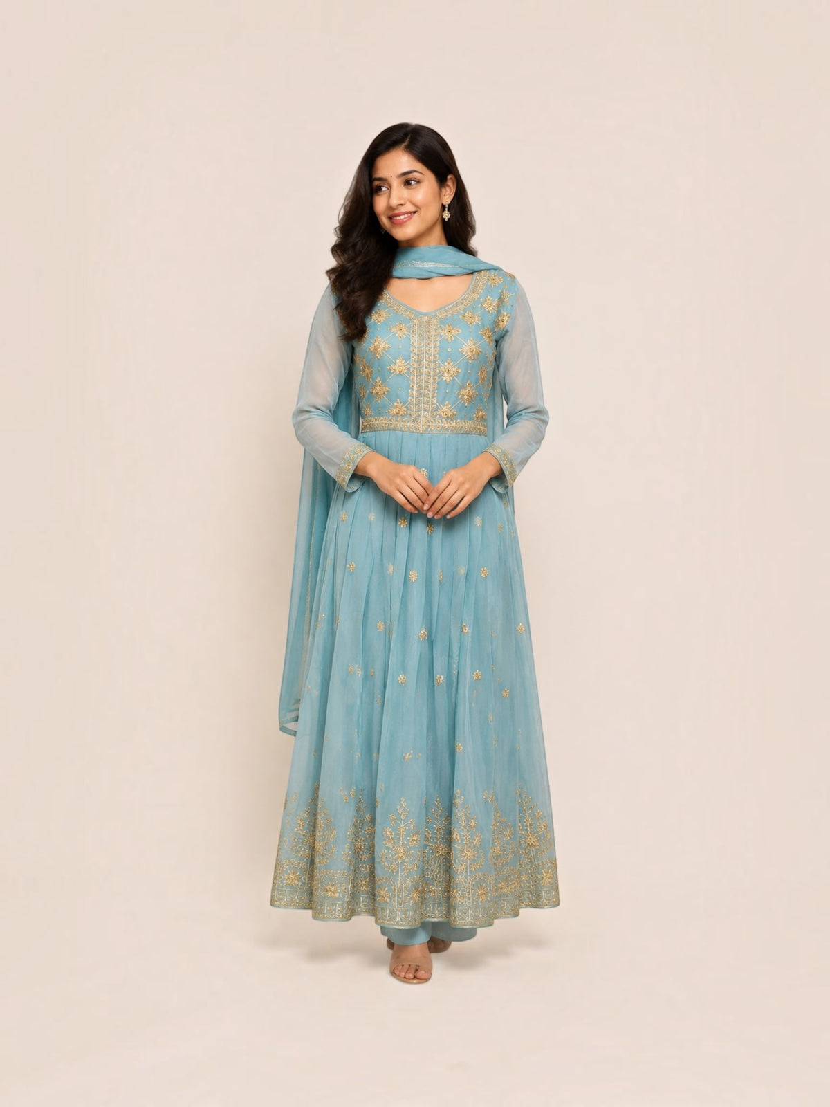 Designer Party Wear Dress,Cultural Wear for Women, 206
