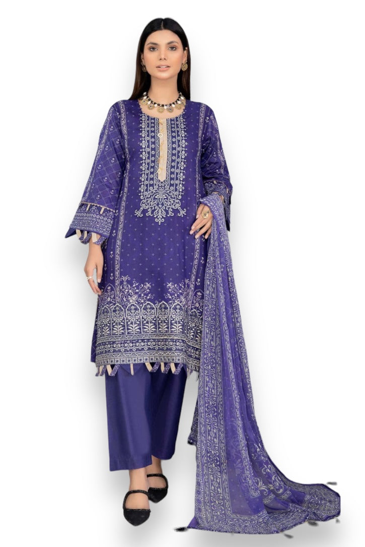 Timeless Embroidered Soni Brand Pakistani Dress - D5