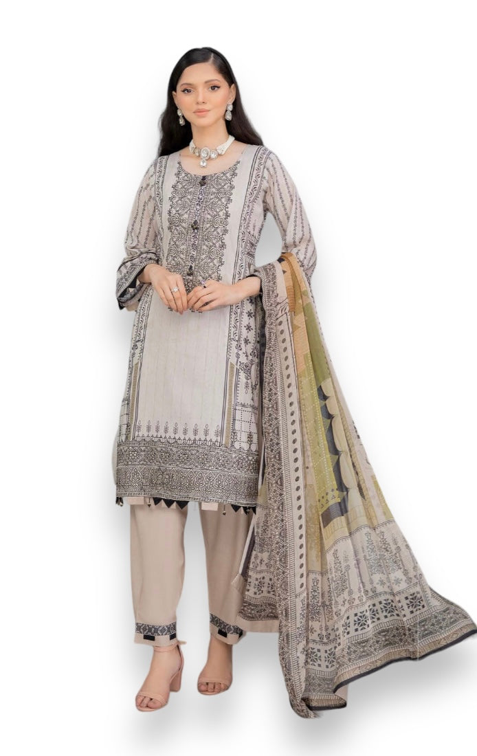 Timeless Embroidered Soni Brand Pakistani Dress - D4