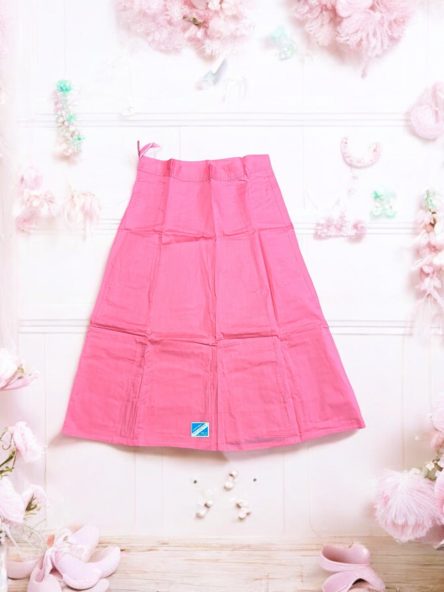 Essential Plain Cotton Petticoat for Women - 203