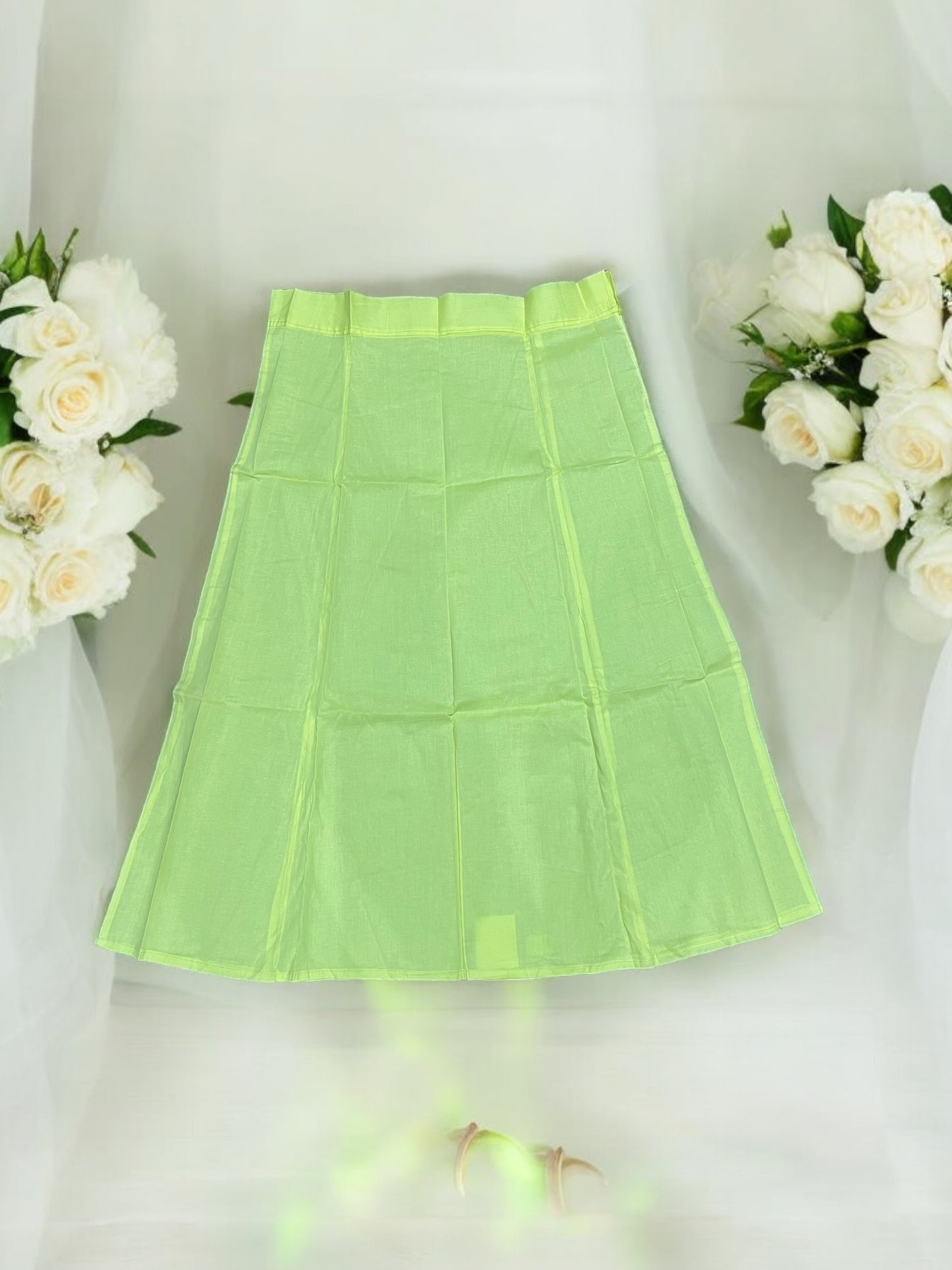 Essential Plain Cotton Petticoat for Women -15
