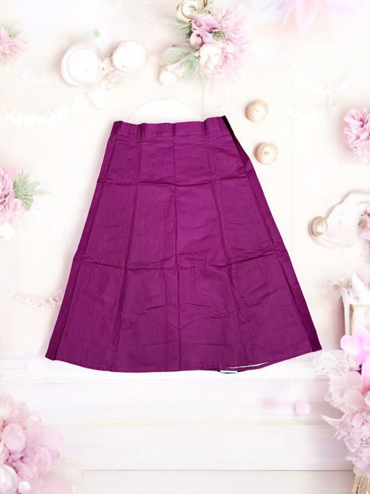 Essential Plain Cotton Petticoat for Women-09