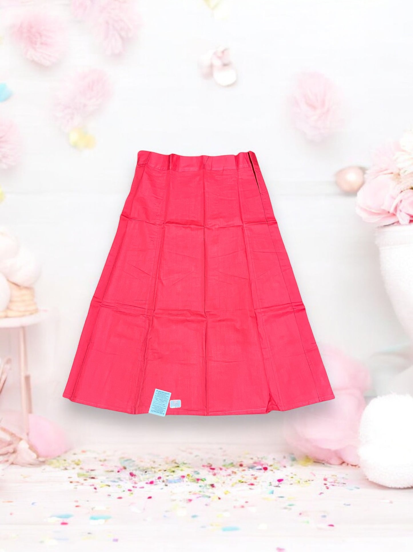 Essential Plain Cotton Petticoat for Women -01