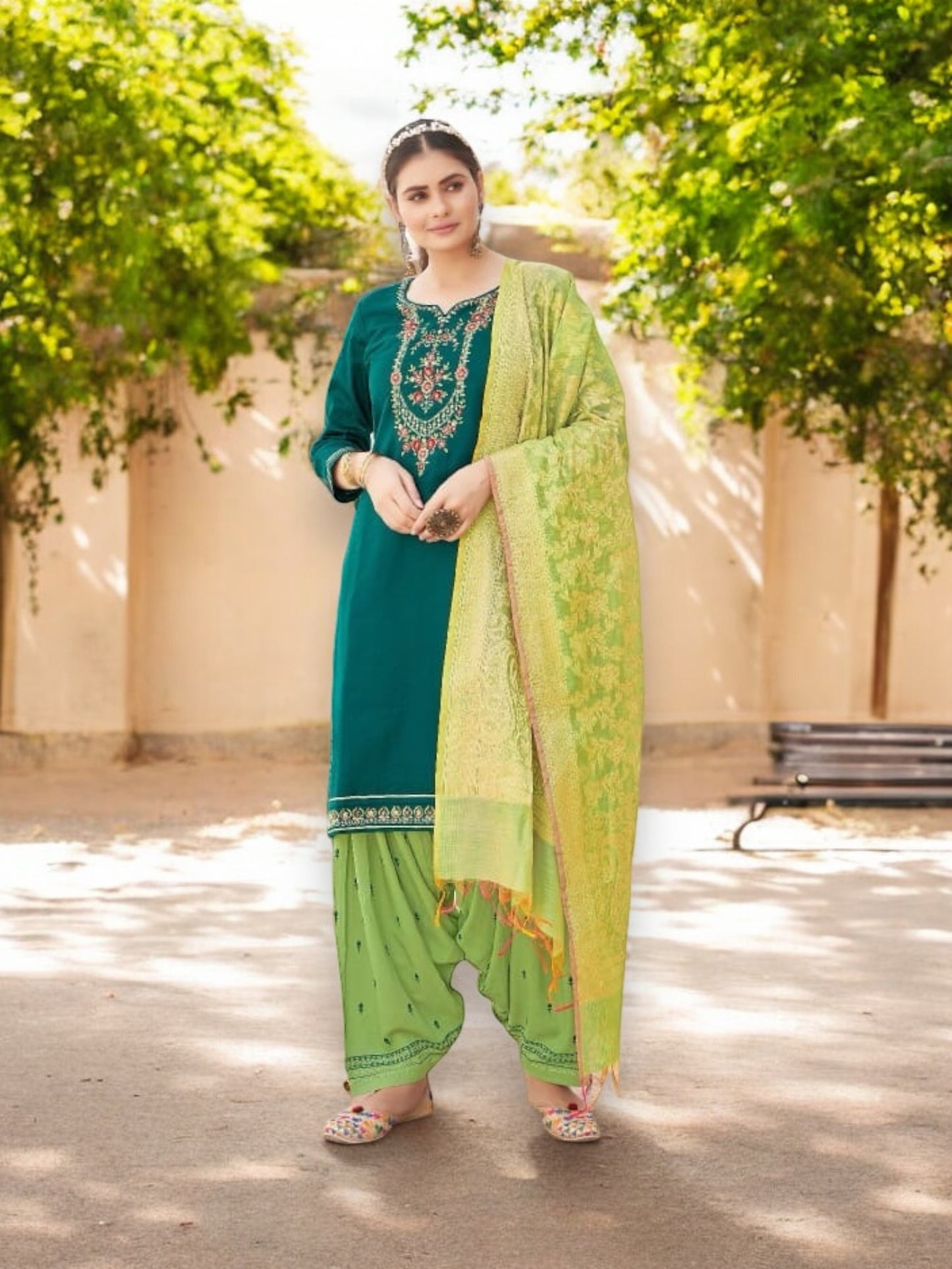 Luxe Silk Salwar Suit: Kalaroop Sunheri Vol 5 - A Perfect Blend of Style and Comfort