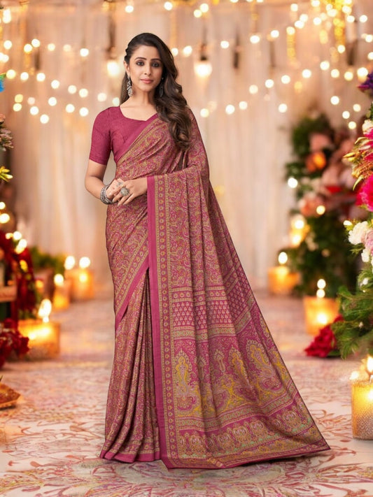 Rani Radiance: RUCHI VIVANTA SILK Regular Wear Printed Saree