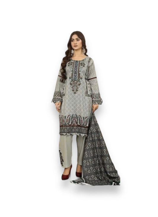 Luxurious Embroidered Haya Designer Pakistani Dress -03
