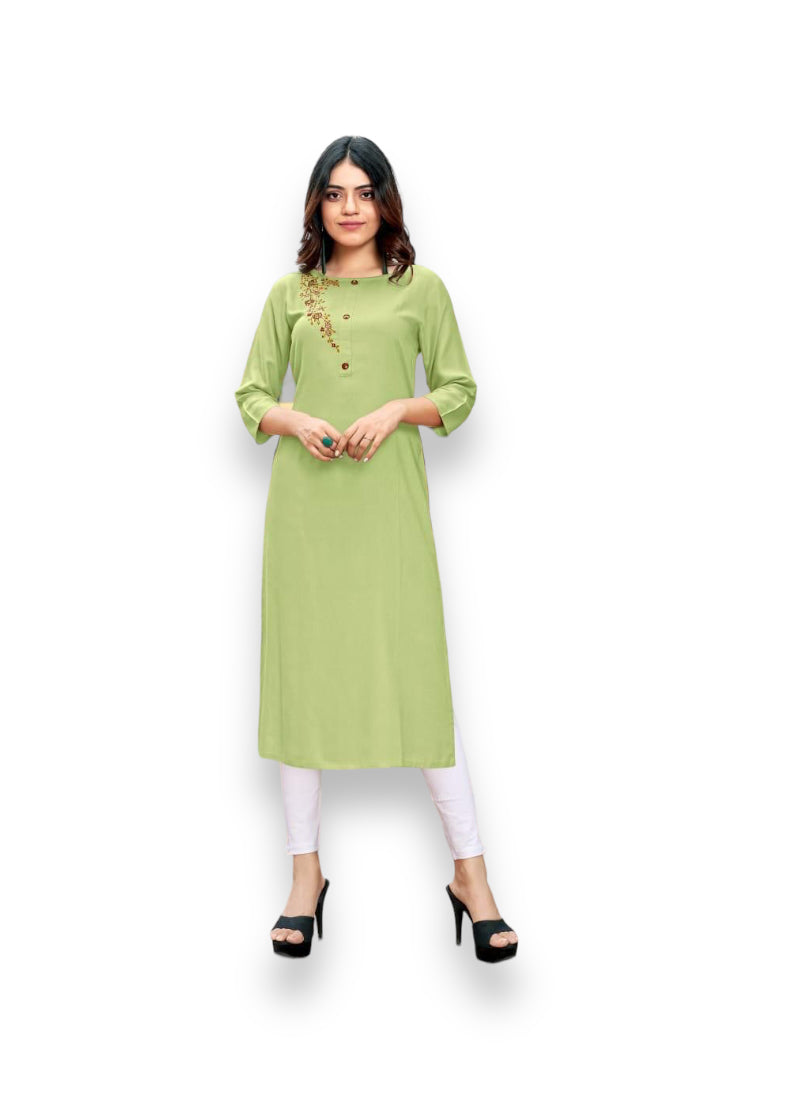 Sarena Vol2: Classic Women's Cotton Kurti - Timeless and Elegant