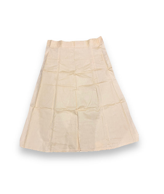 Essential Plain Cotton Petticoat for Women-14
