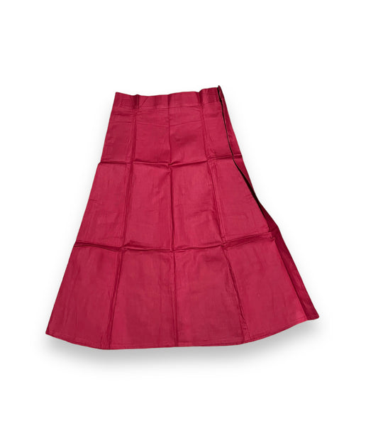 Essential Plain Cotton Petticoat for Women -03