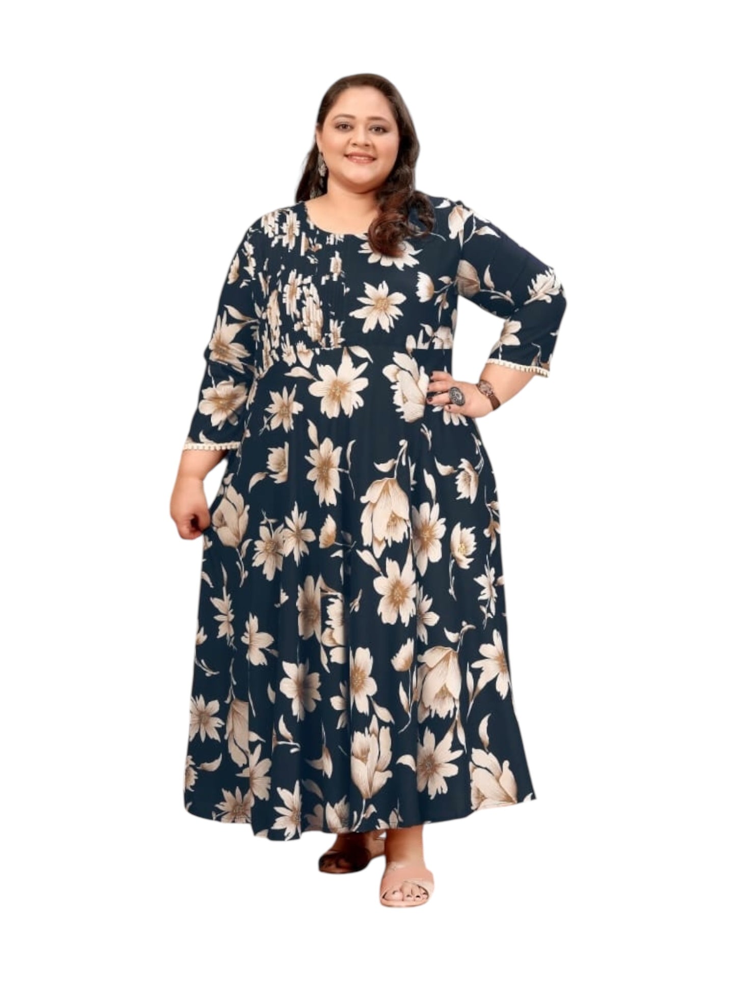 Traditional Plus Size Gown, Cultural Wear for Women, Aug01 - Saree Ghor Charlotte