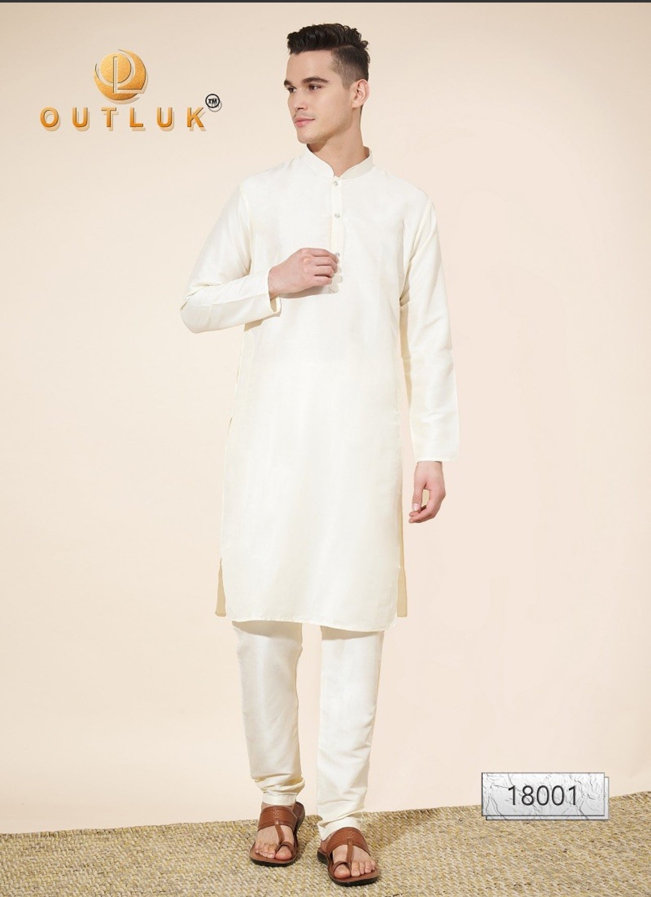 Clearance Sale: Men's Traditional Silk Kurta Pajama