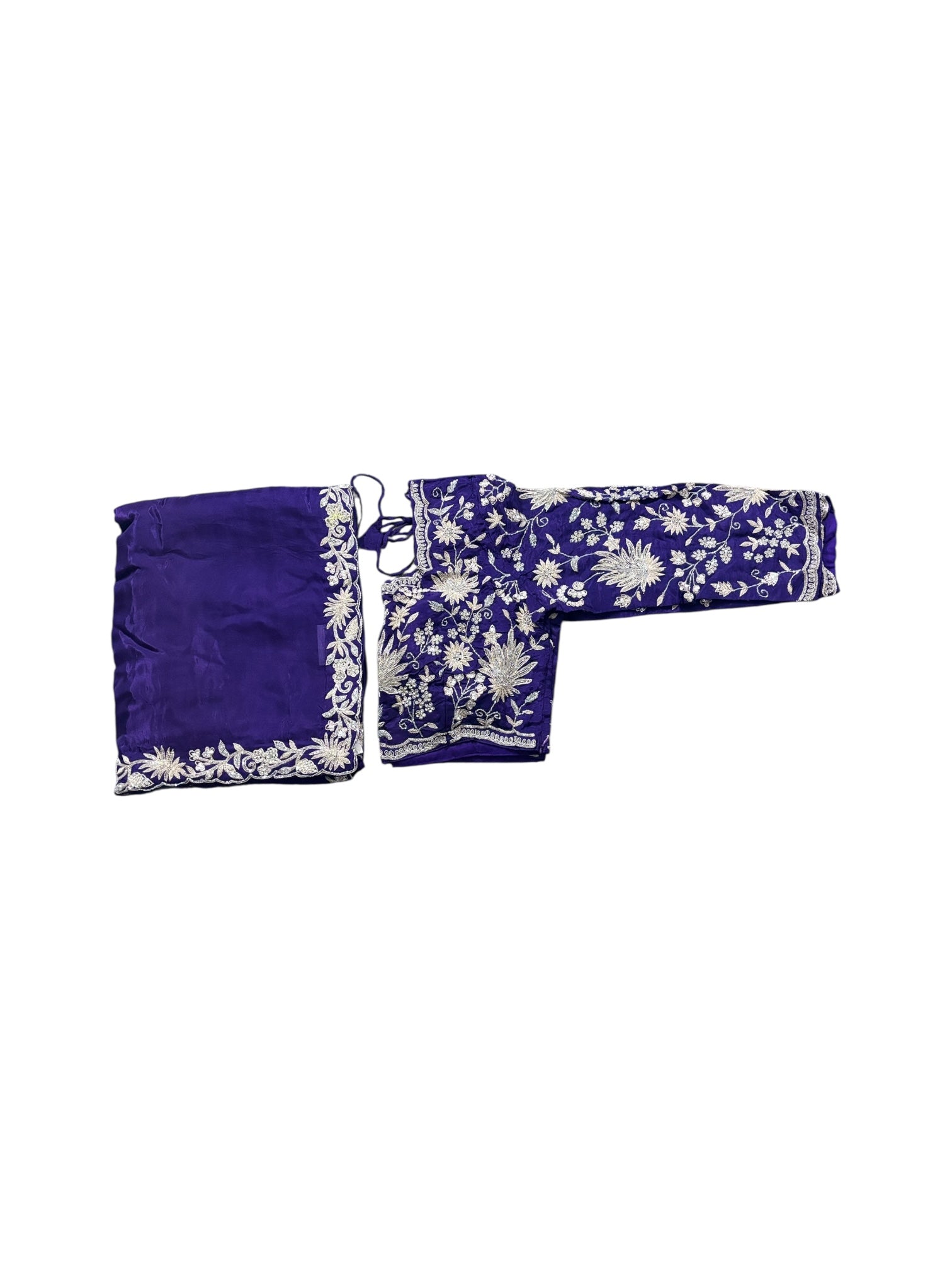 Designer Saree with Ready Blouse, Cultural Wear for Women, Aug19 - Saree Ghor Charlotte