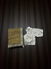 Designer Saree with Ready Blouse, Cultural Wear for Women, Aug21 - Saree Ghor Charlotte