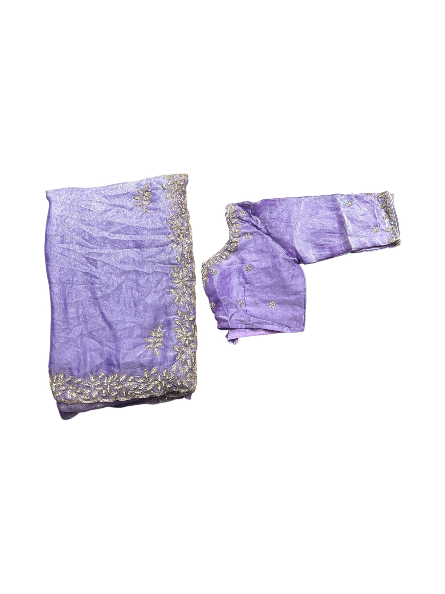 Designer Saree with Ready Blouse, Ethnic Wear for Women, Aug23