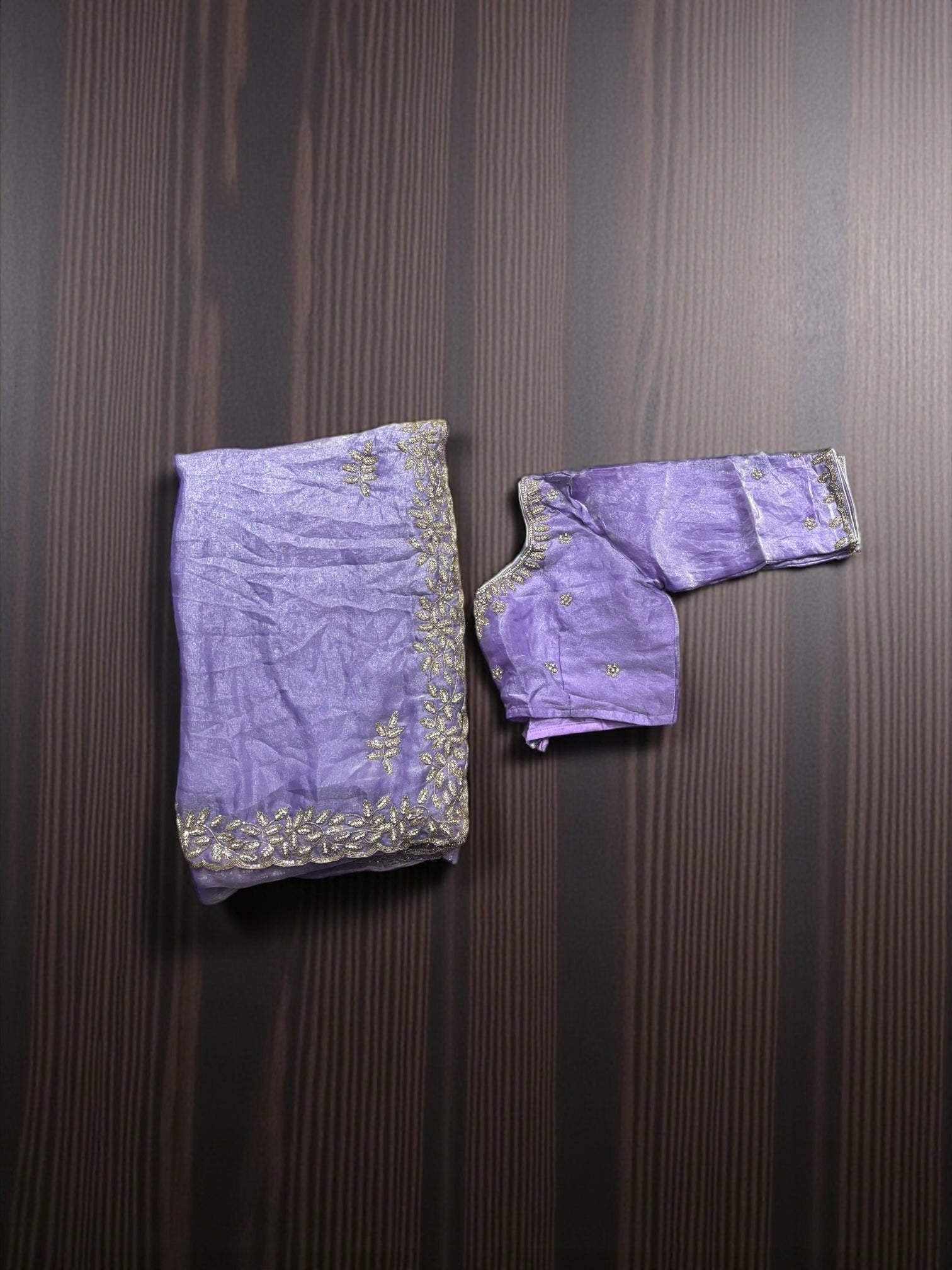 Designer Saree with Ready Blouse, Cultural Wear for Women, Aug23 - Saree Ghor Charlotte