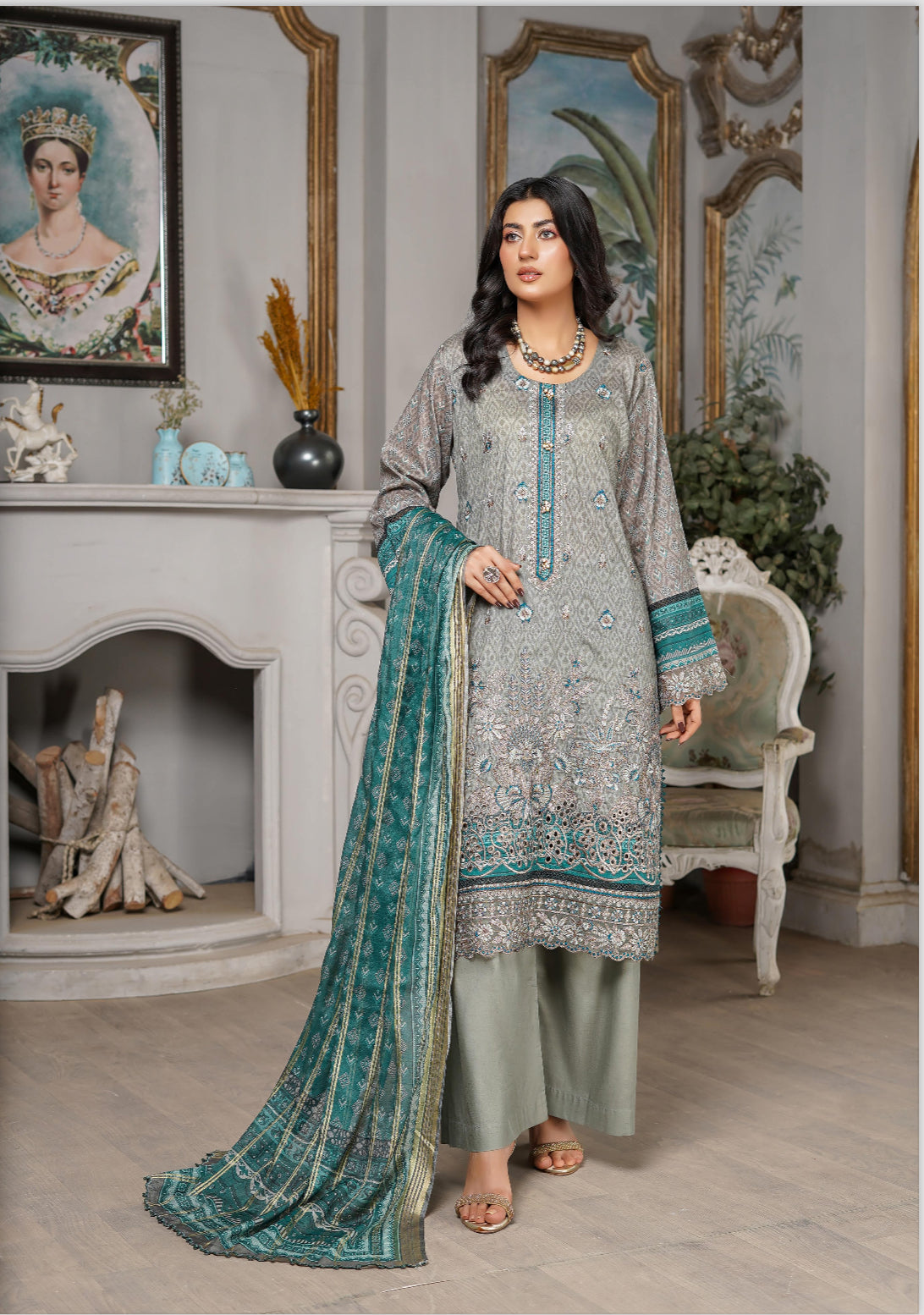 Munira Designer- Traditional Salwar Kameez Set-01