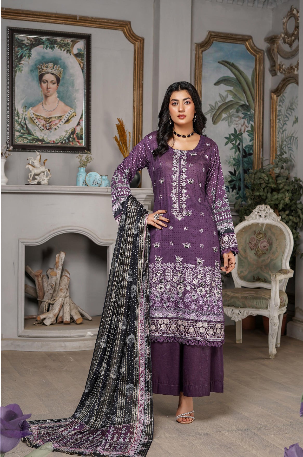 Munira Designer- Traditional Salwar Kameez Set-02