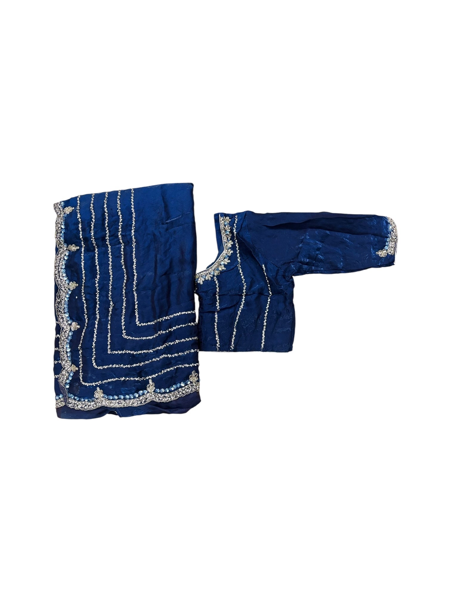 Designer Saree with Ready Blouse, Cultural Wear for Women, Aug32 - Saree Ghor Charlotte