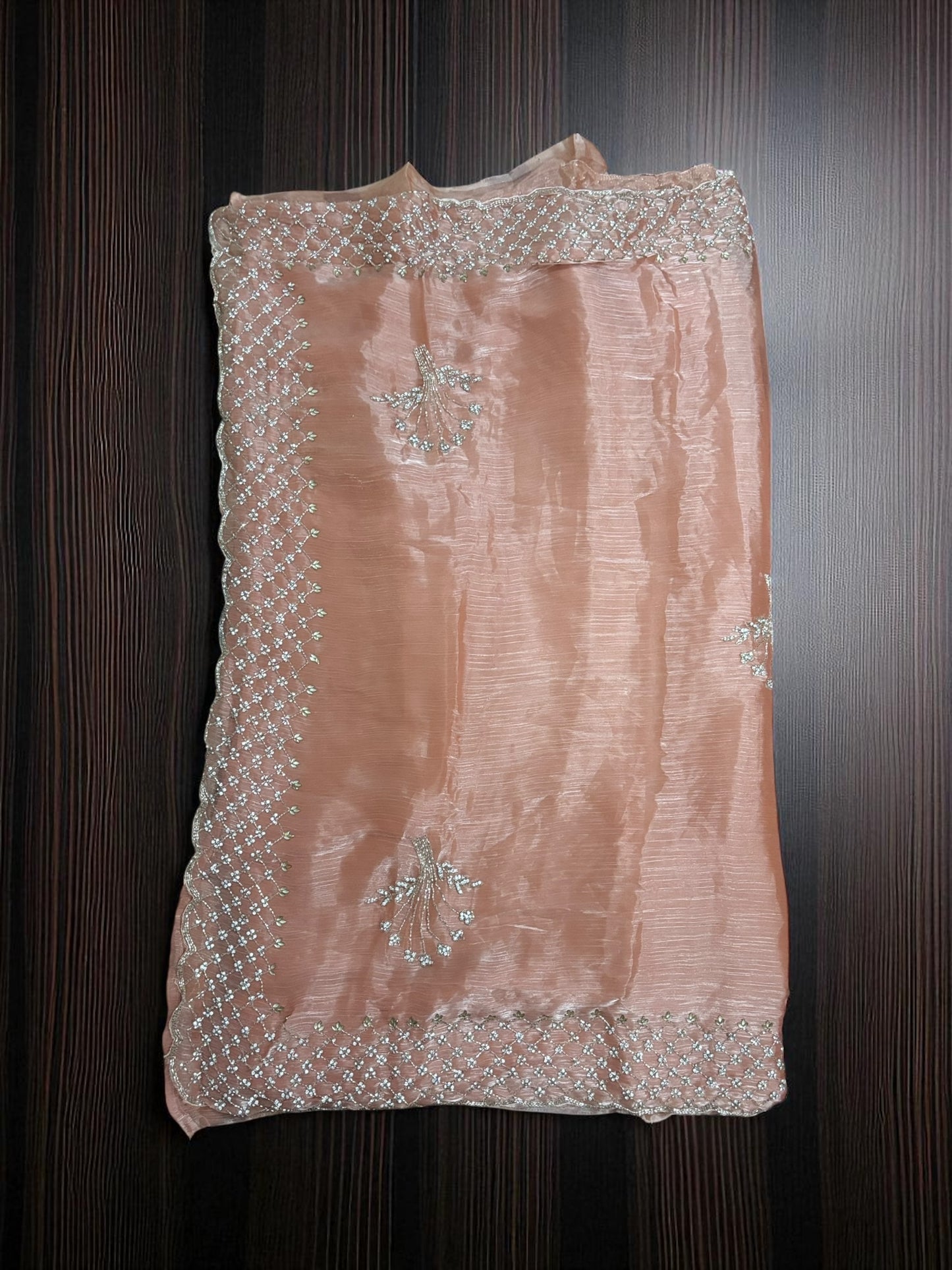 Designer Saree with Ready Blouse, Ethnic Wear for Women, Aug36