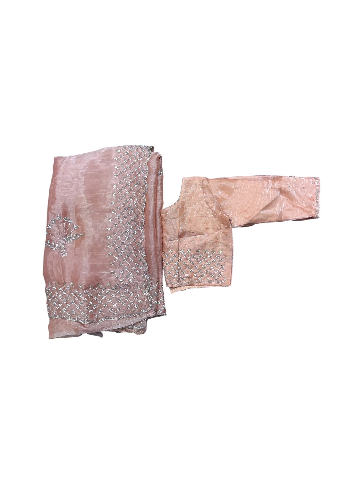 Designer Saree with Ready Blouse, Ethnic Wear for Women, Aug36