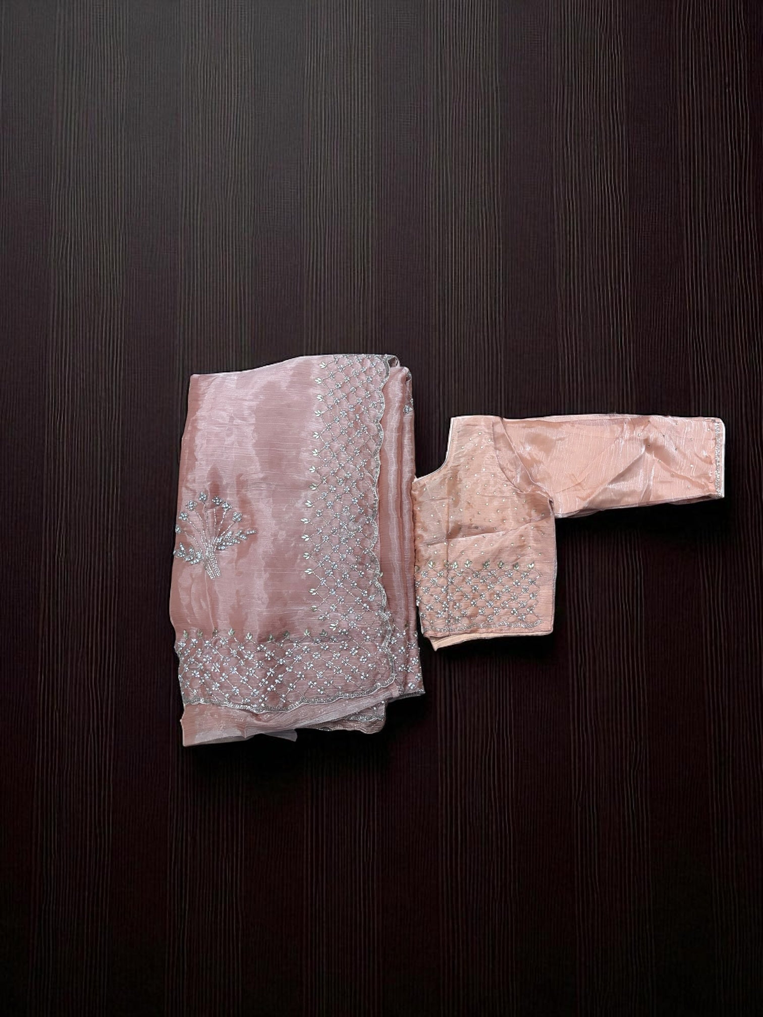 Designer Saree with Ready Blouse, Cultural Wear for Women, Aug36 - Saree Ghor Charlotte