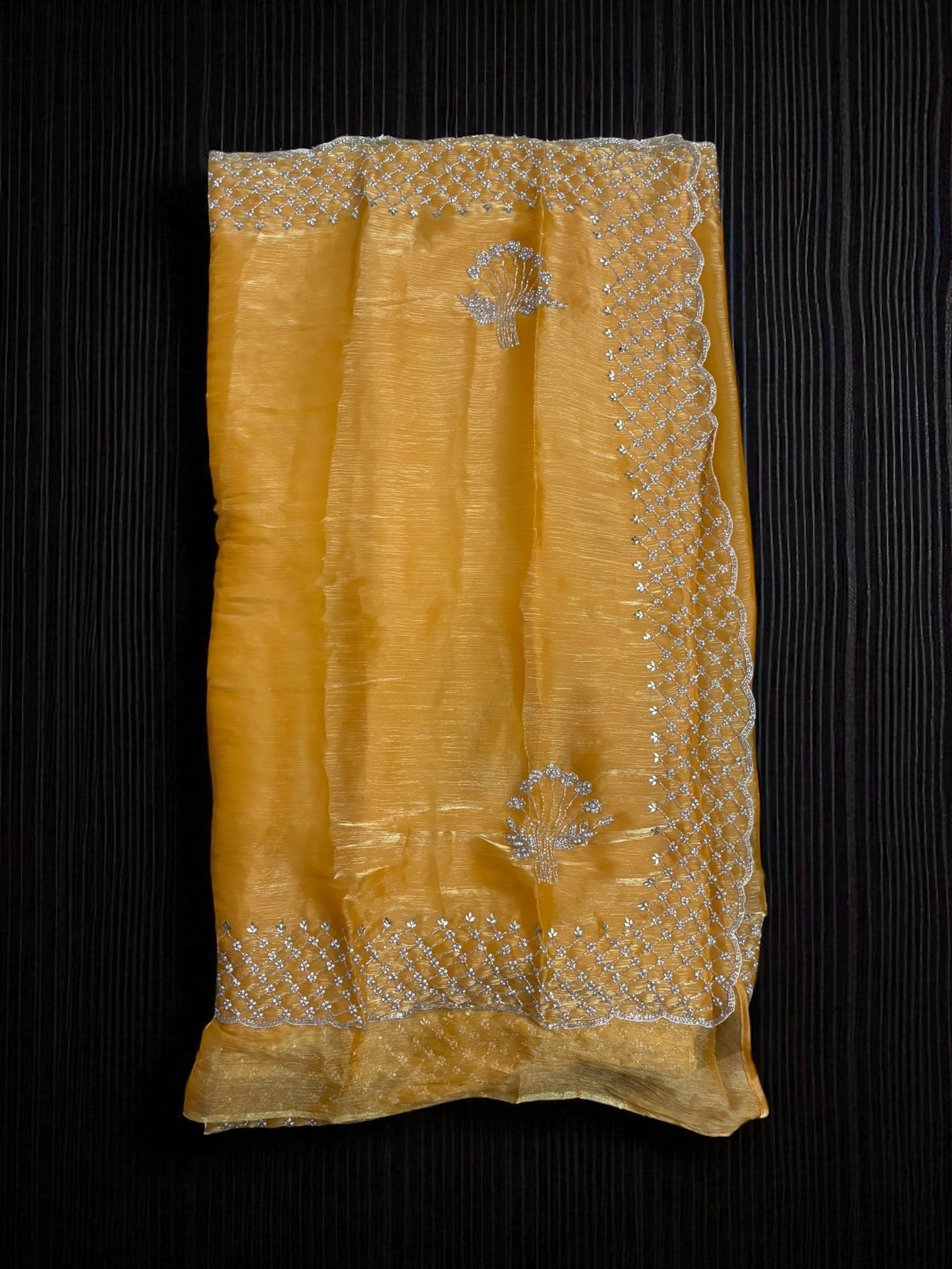 Designer Saree with Ready Blouse, Cultural Wear for Women, Aug37 - Saree Ghor Charlotte