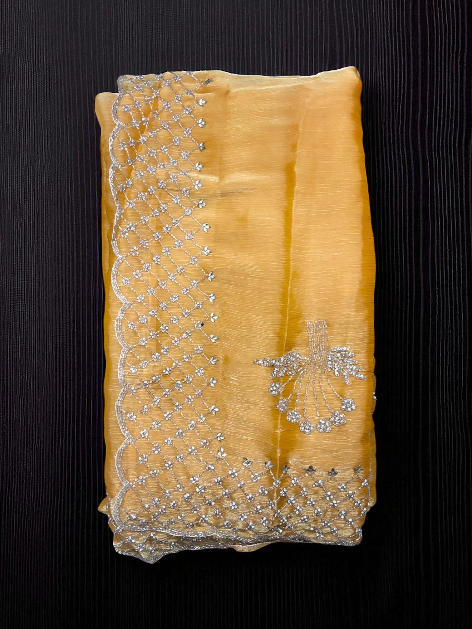 Designer Saree with Ready Blouse, Cultural Wear for Women, Aug37 - Saree Ghor Charlotte