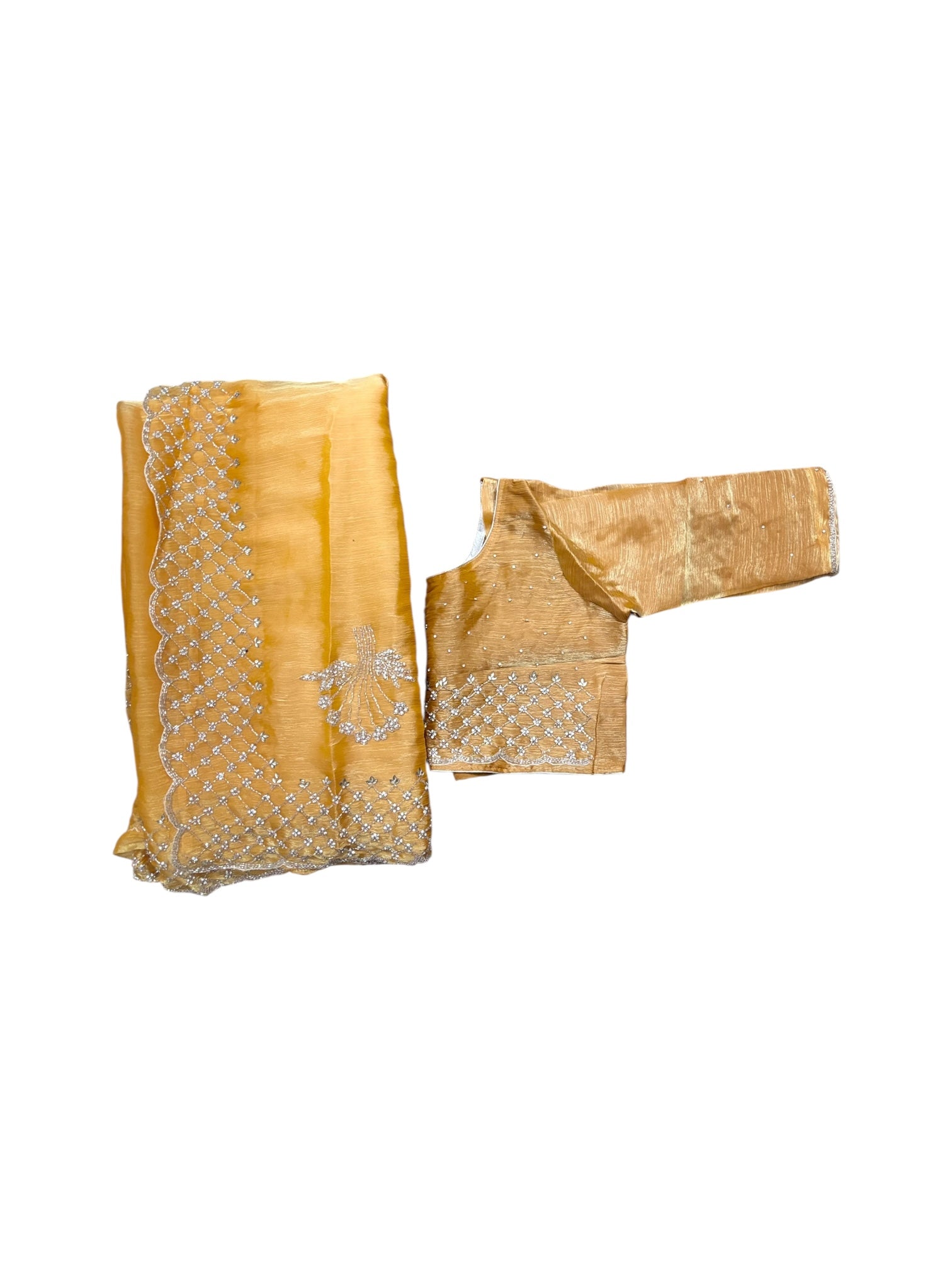 Designer Saree with Ready Blouse, Cultural Wear for Women, Aug37 - Saree Ghor Charlotte