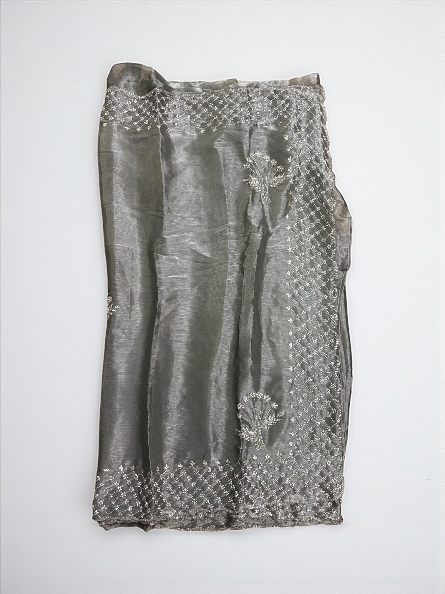 Designer Saree with Ready Blouse, Cultural Wear for Women, Aug38 - Saree Ghor Charlotte