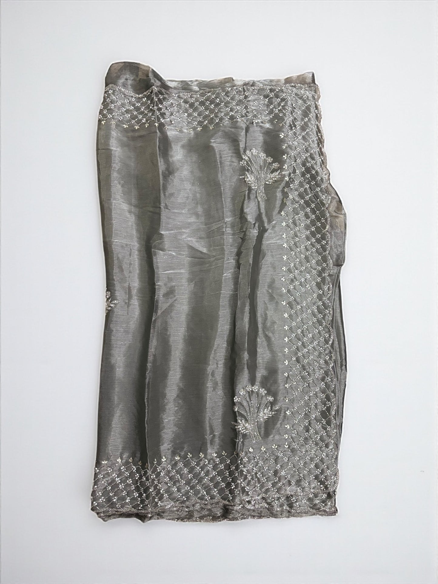 Designer Saree with Ready Blouse, Cultural Wear for Women, Aug38