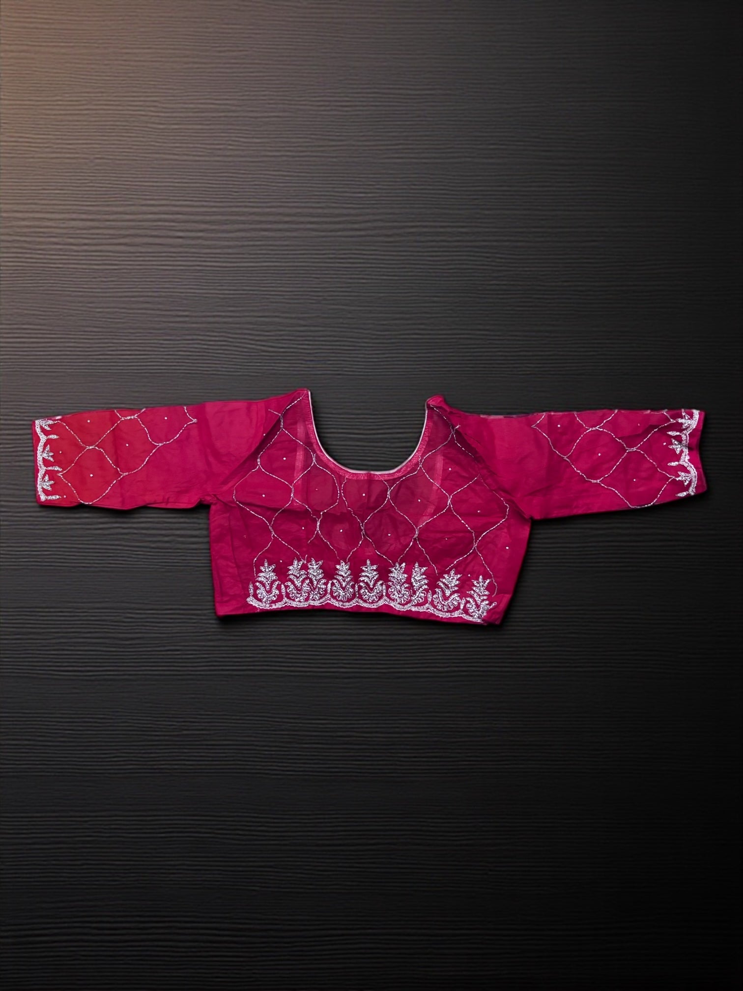 Designer Net Saree with Ready Blouse, Cultural Wear for Women, Aug41 - Saree Ghor Charlotte