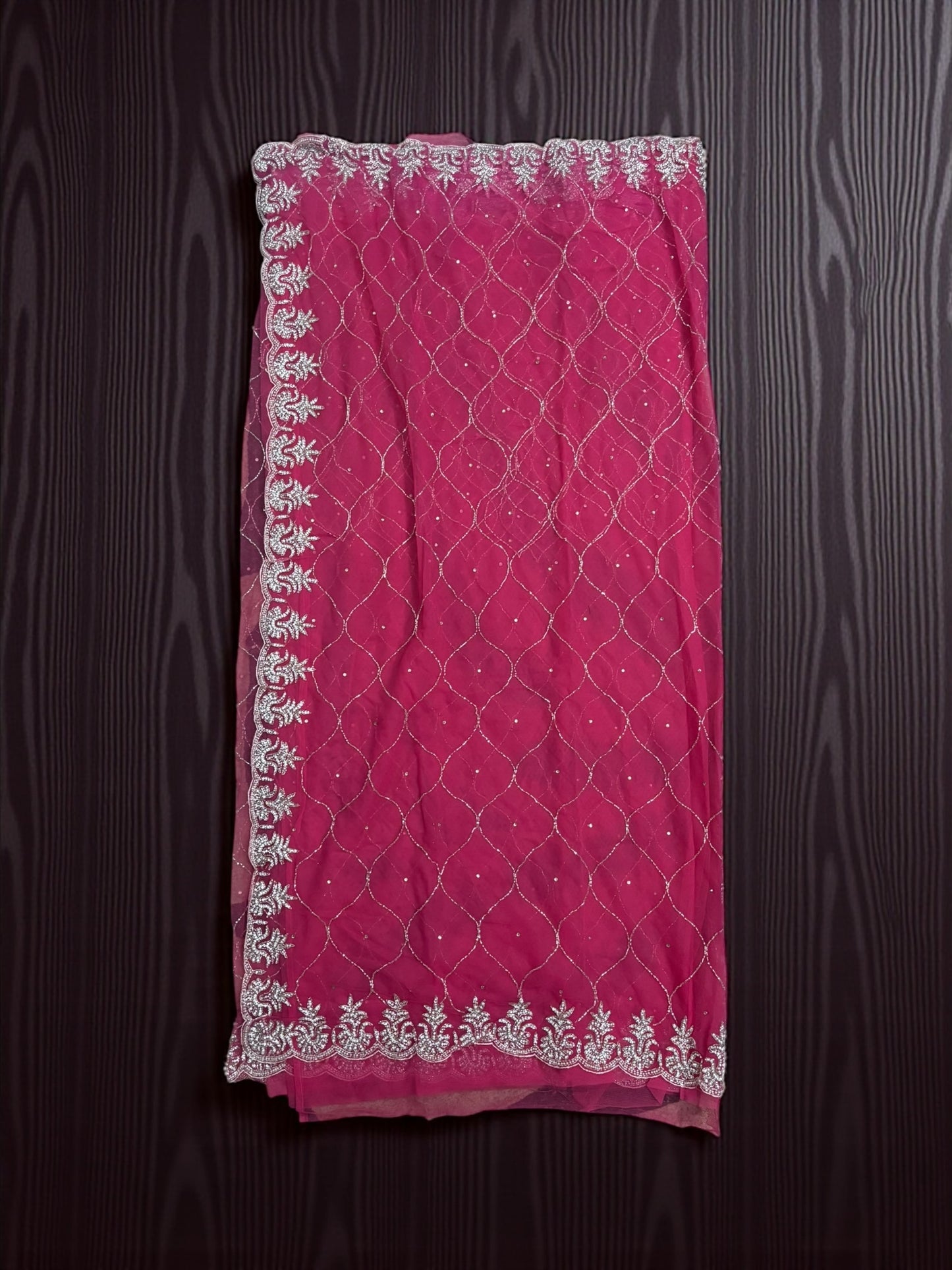 Designer Net Saree with Ready Blouse, Ethnic Wear for Women, Aug42