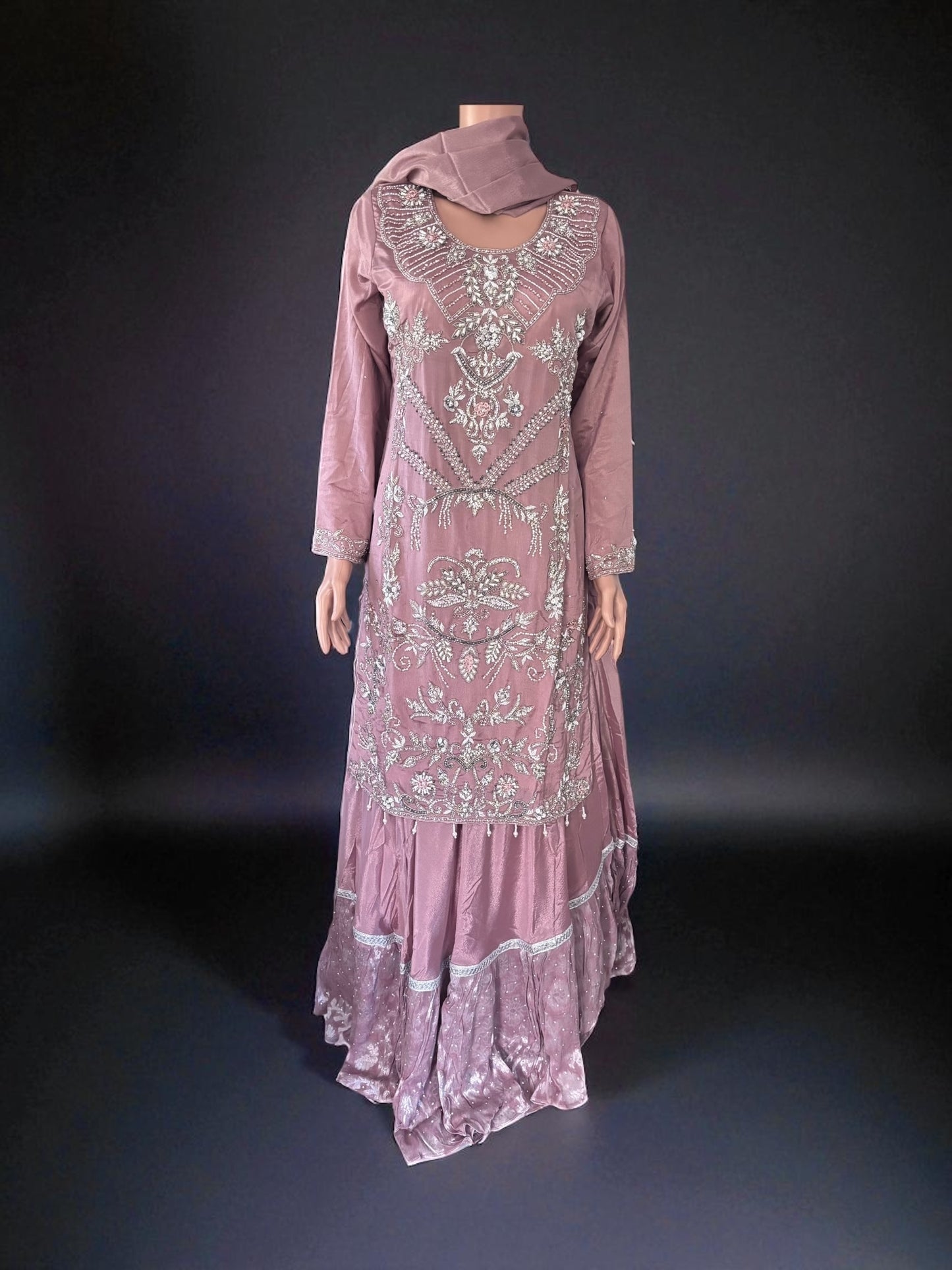 Heavy Work Salwar Kameez, Cultural Wear for Women, Aug18