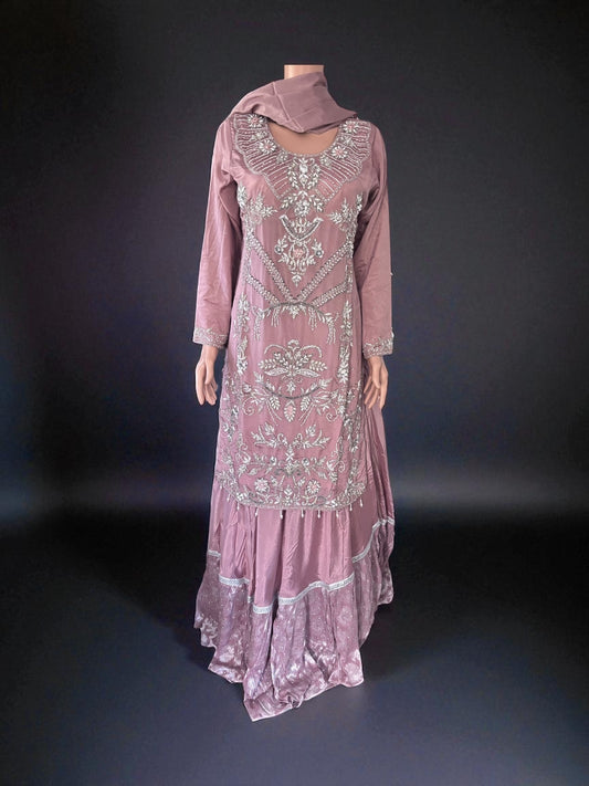 Heavy Work Salwar Kameez, Cultural Wear for Women, Aug18